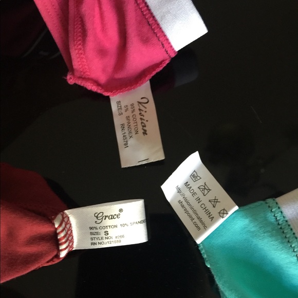 Grace & vision intimate 3 mixed set panties - Picture 4 of 4